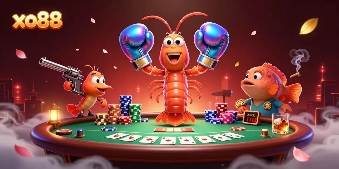 Play poker with xo88's dazzling 3D characters in an intense gaming atmosphere.
