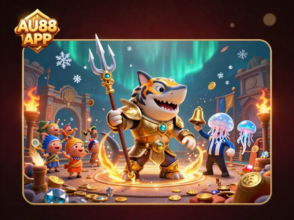 Experience thrilling excitement with the AU88 APP featuring dynamic underwater casino action.