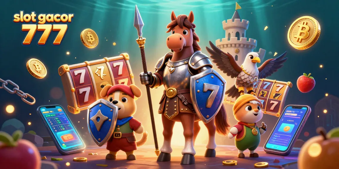 Experience the thrill of winning with slot gacor 777 in this vibrant casino scene, showcasing thrilling features.
