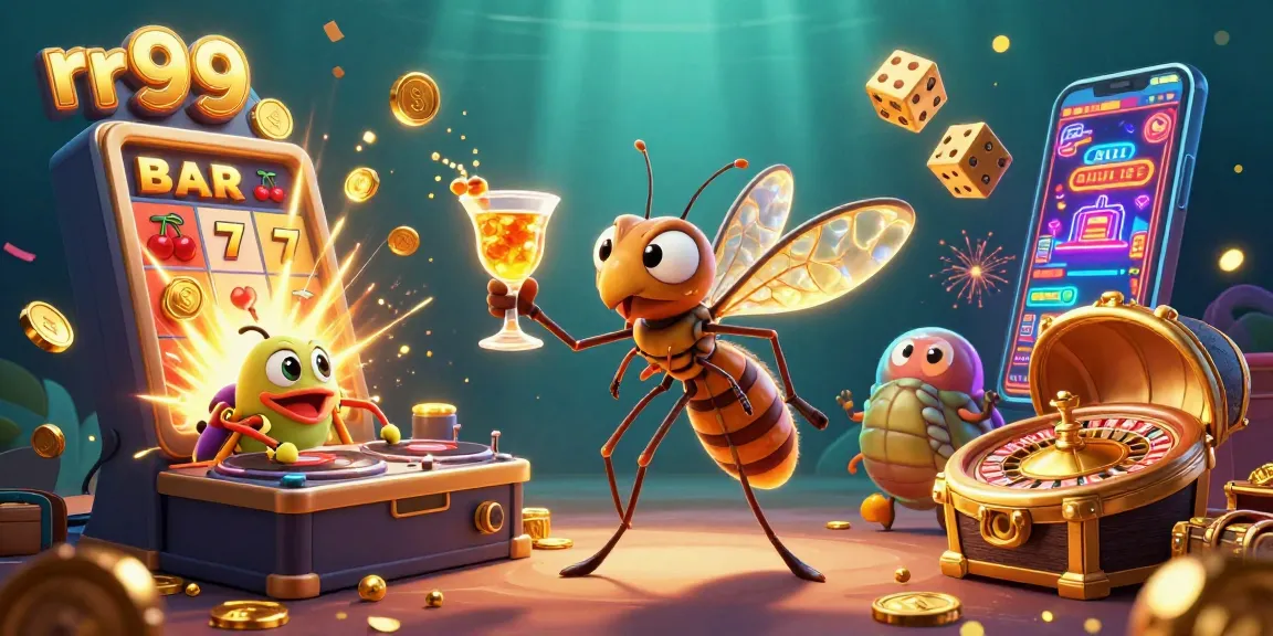Experience the thrill of rr99 with vibrant casino characters and jackpots bursting with excitement.