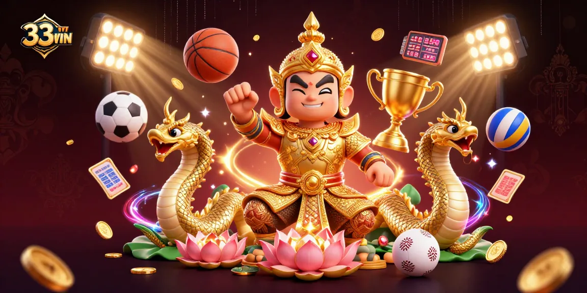 Experience exciting action at 33WIN with dynamic sports elements and a vibrant atmosphere.