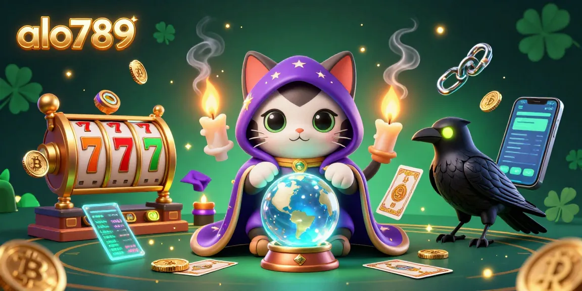 Experience the excitement of gambling with alo789 as mystic characters reveal slot fortunes and crypto treasures.