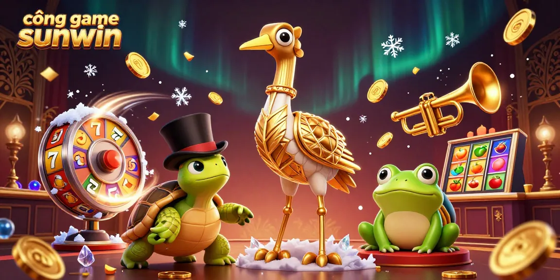 Engage with the thrilling cổng game sunwin experience and explore dynamic slot games with gold coins and vibrant characters.
