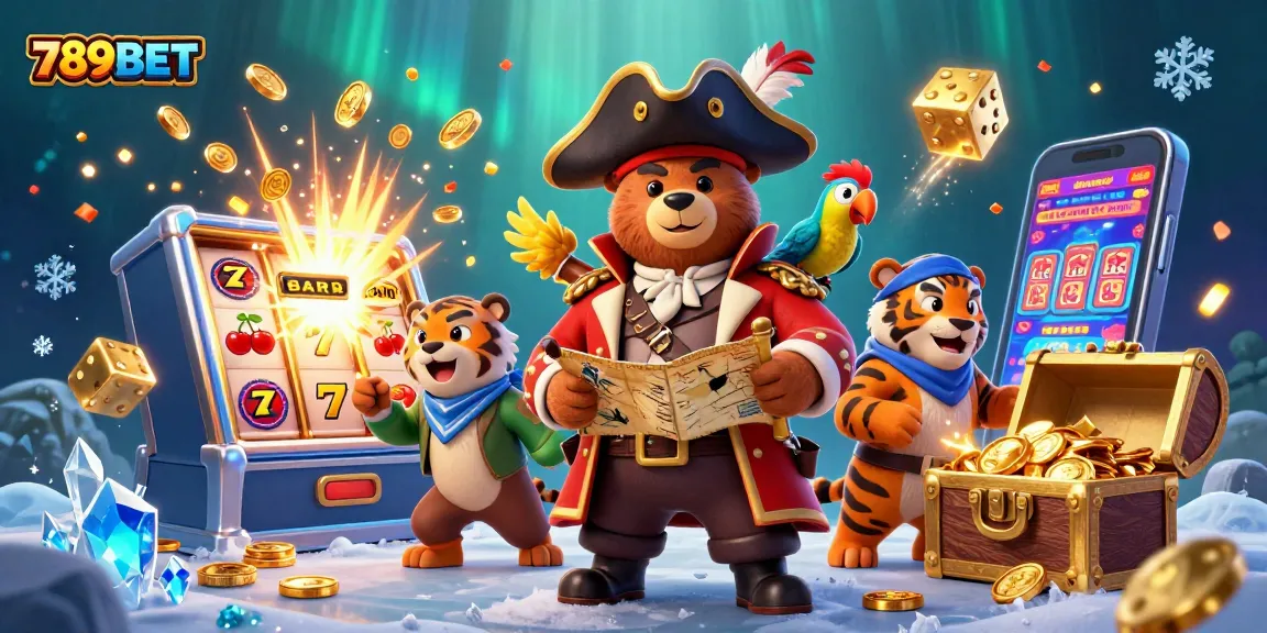 Experience the vibrant world of 789BET with a jackpot explosion and captivating casino elements.